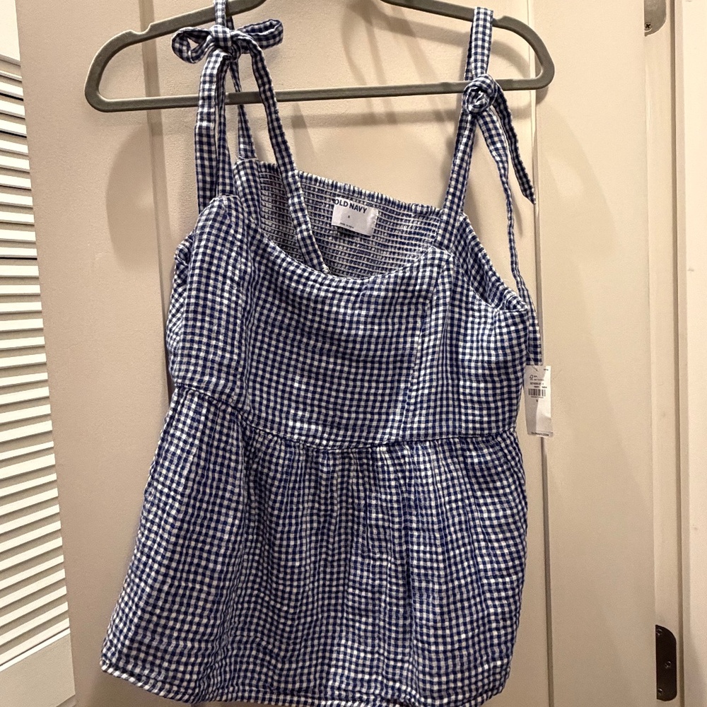 Old Navy Gingham Top